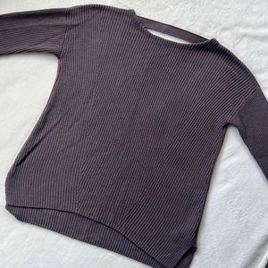 Banana Republic sweater with back cut out